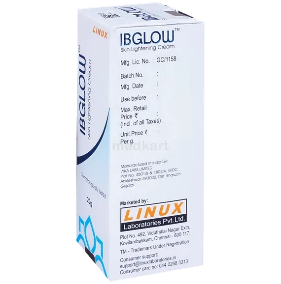 ibglow skin lightening cream 20 gm